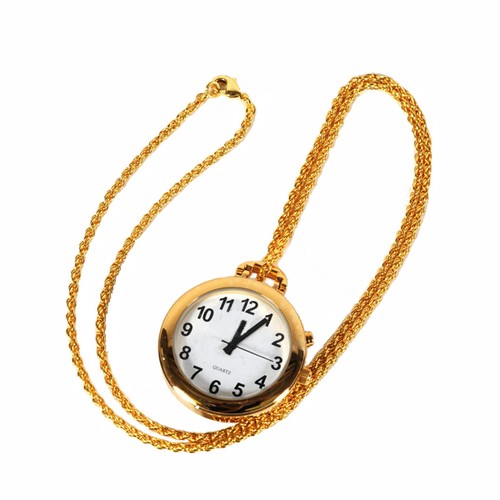Talking pendant pocket watch - talking,